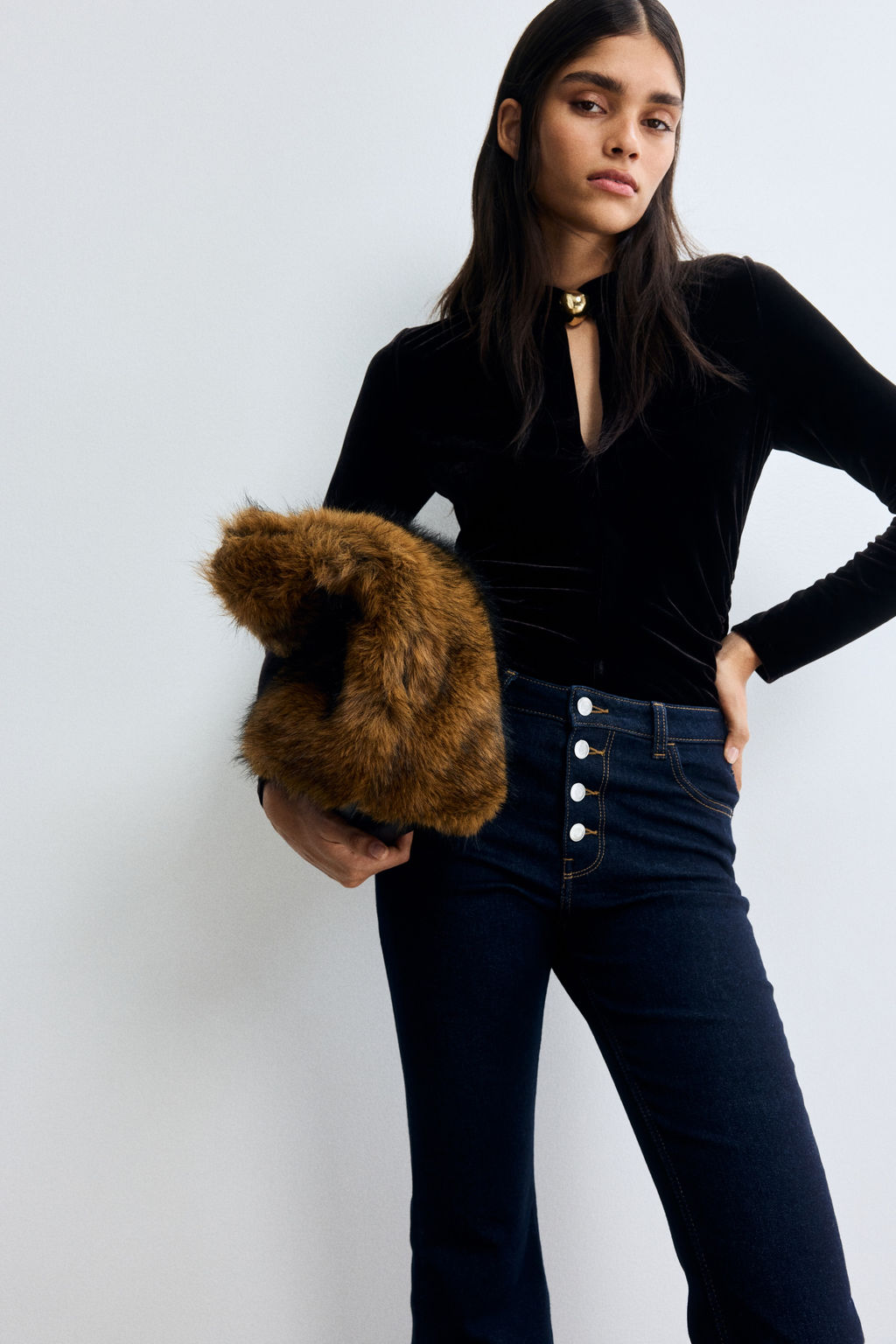 Flared High Jeans - H&m фото 9