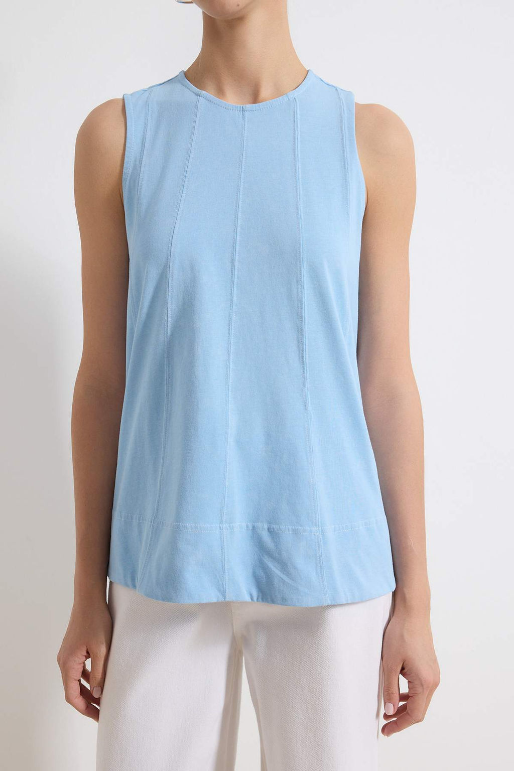 Siyah Relaxed Kolsuz Dikis Detayl? Tok %100 Pamuk Orme Bluz TWOSS26BZ00170 - Trendyolmilla фото 7