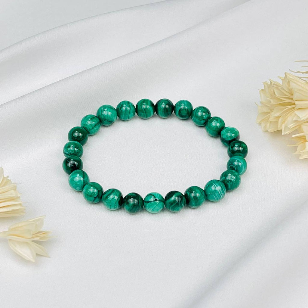 Браслет из Малахита 17 см