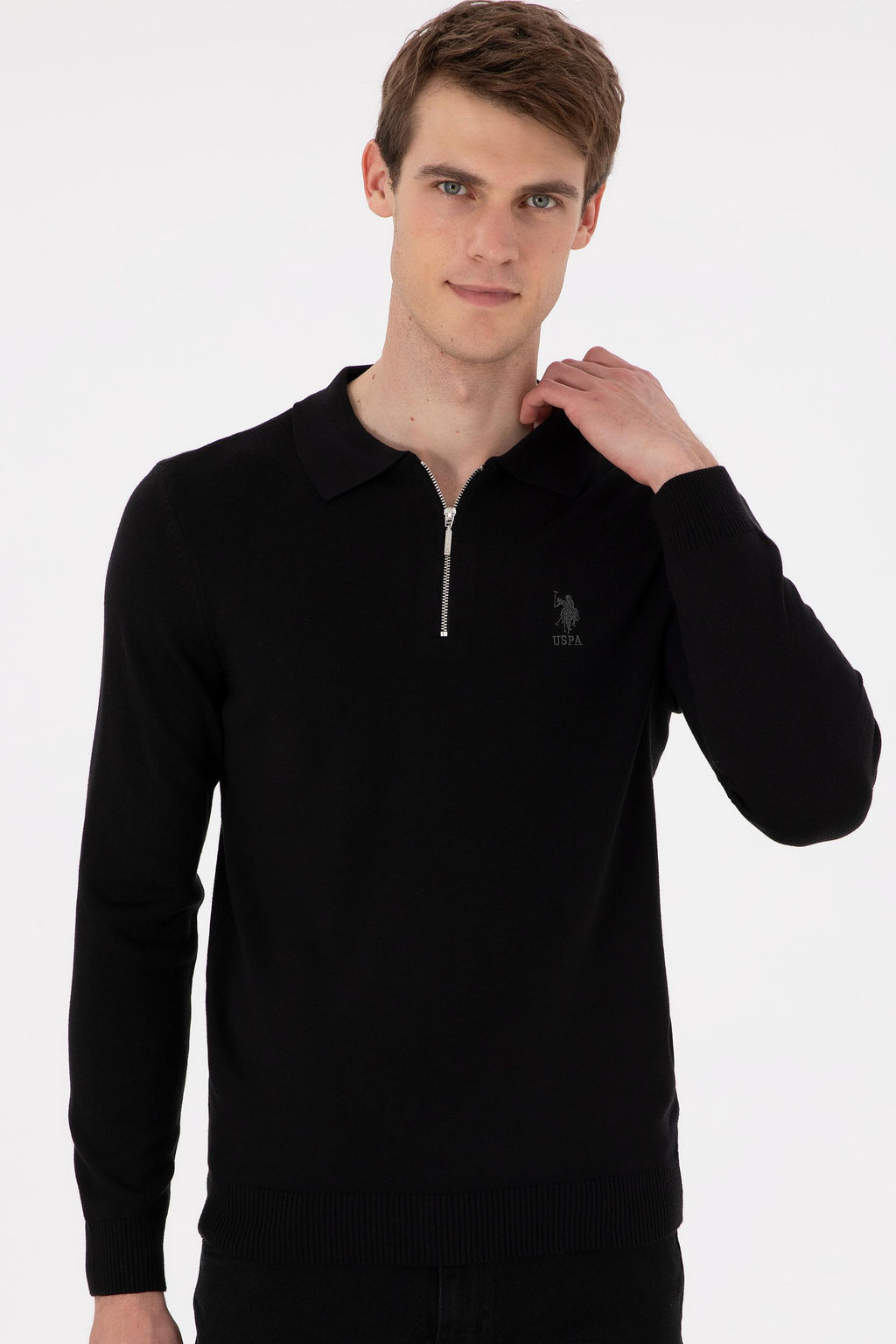 Erkek Siyah Kazak - U.s. polo assn фото 3