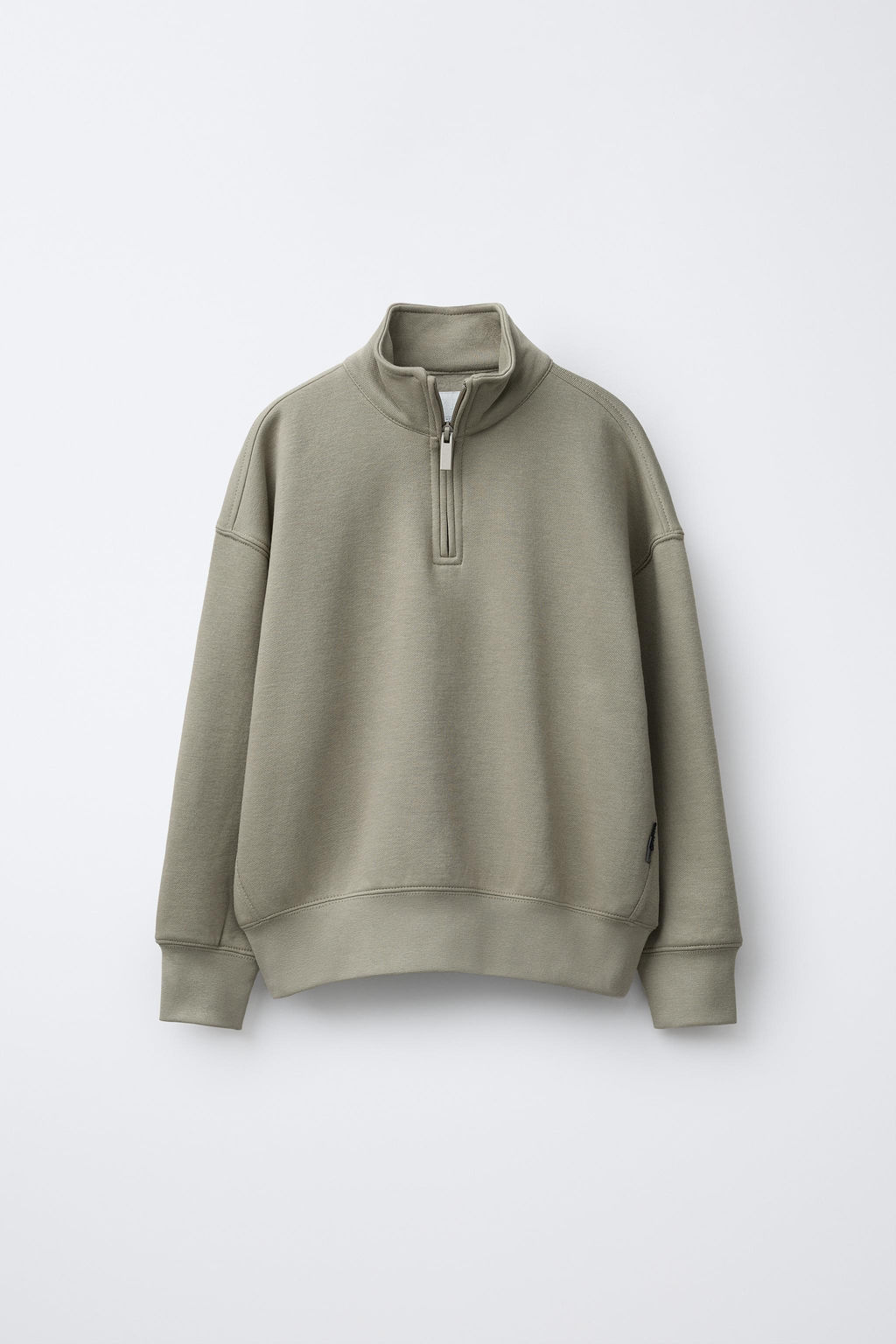 BASIC LABEL SWEATSHIRT - Zara фото 7