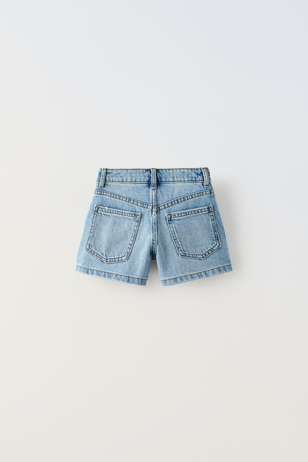 DENIM BERMUDA SKORT - Zara фото 3