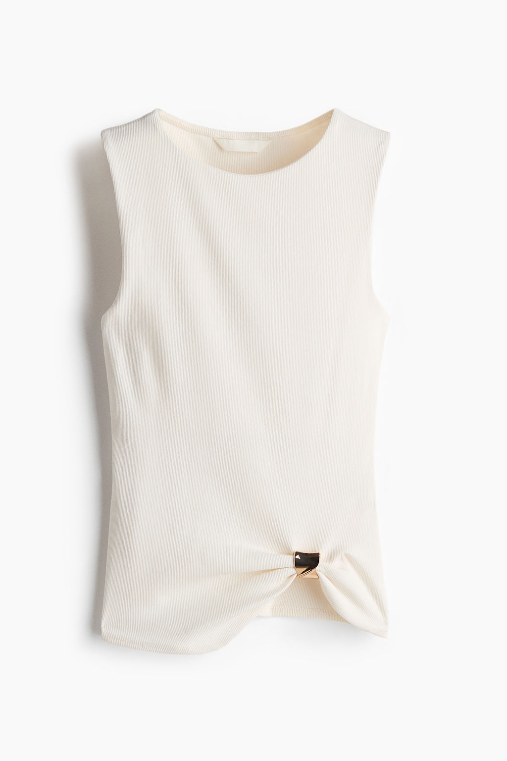 Top de canal? con detalle drapeado - H&m фото 3