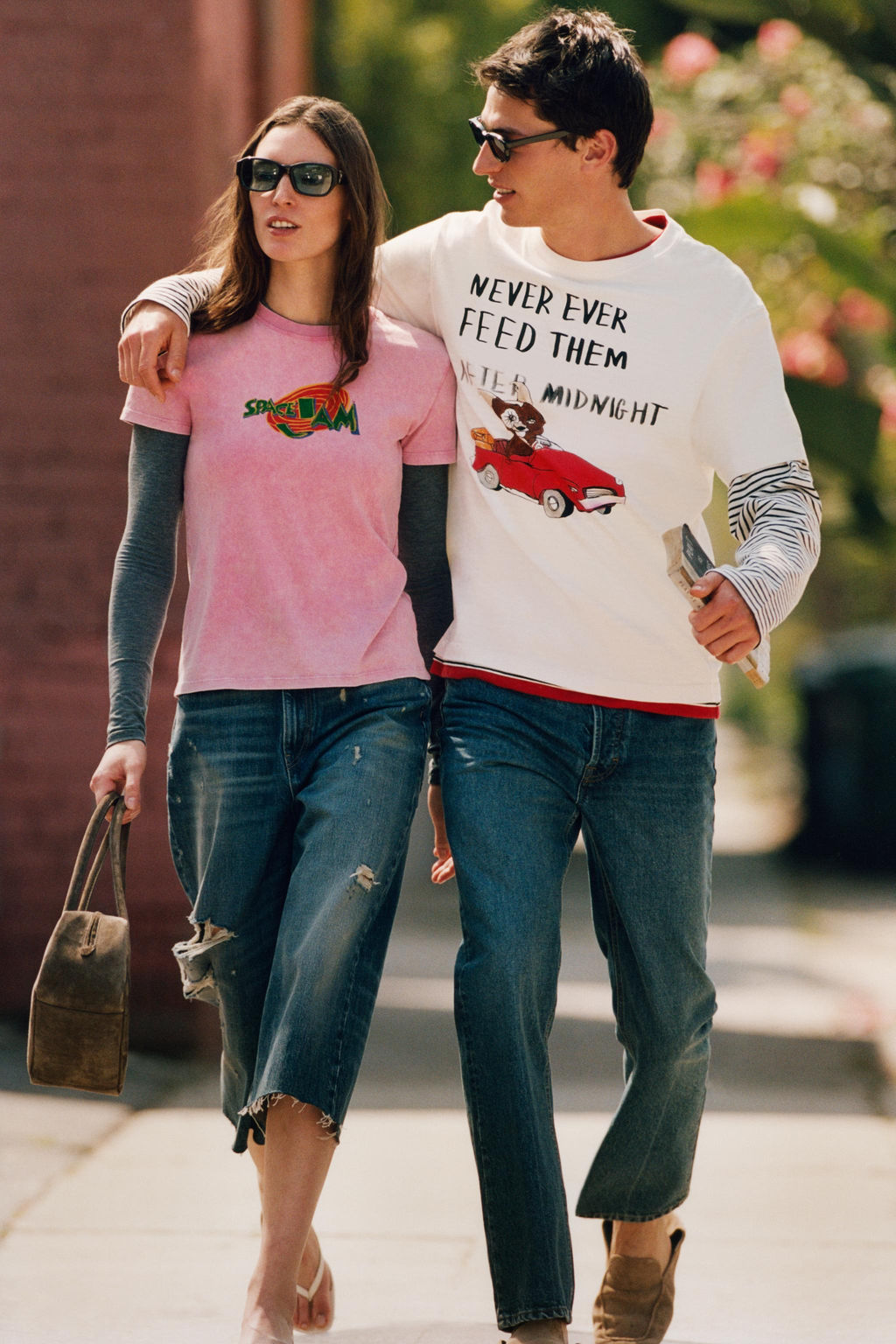 CAMISETA ILUSTRACI?N GREMLINS &  X DYLAN?S T-SHIRT CLUB X ZARA / Blanco roto  фото 10