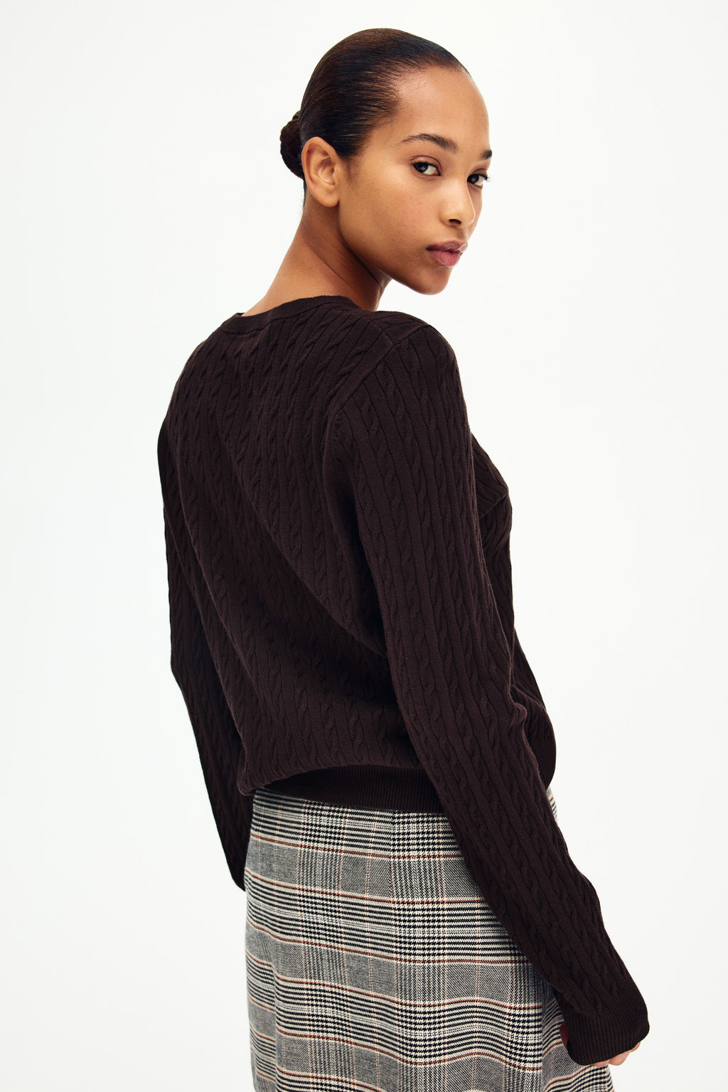 Jersey en punto trenzado - H&m фото 7