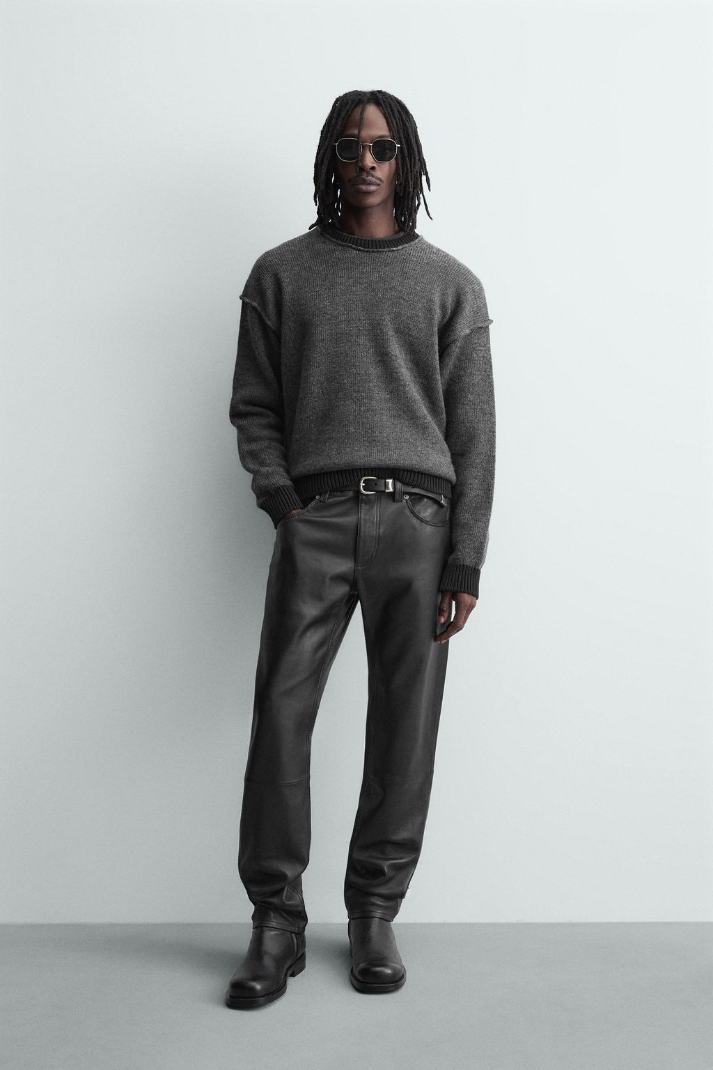 CONTRAST REVERSED SEAM JUMPER - Zara фото 9