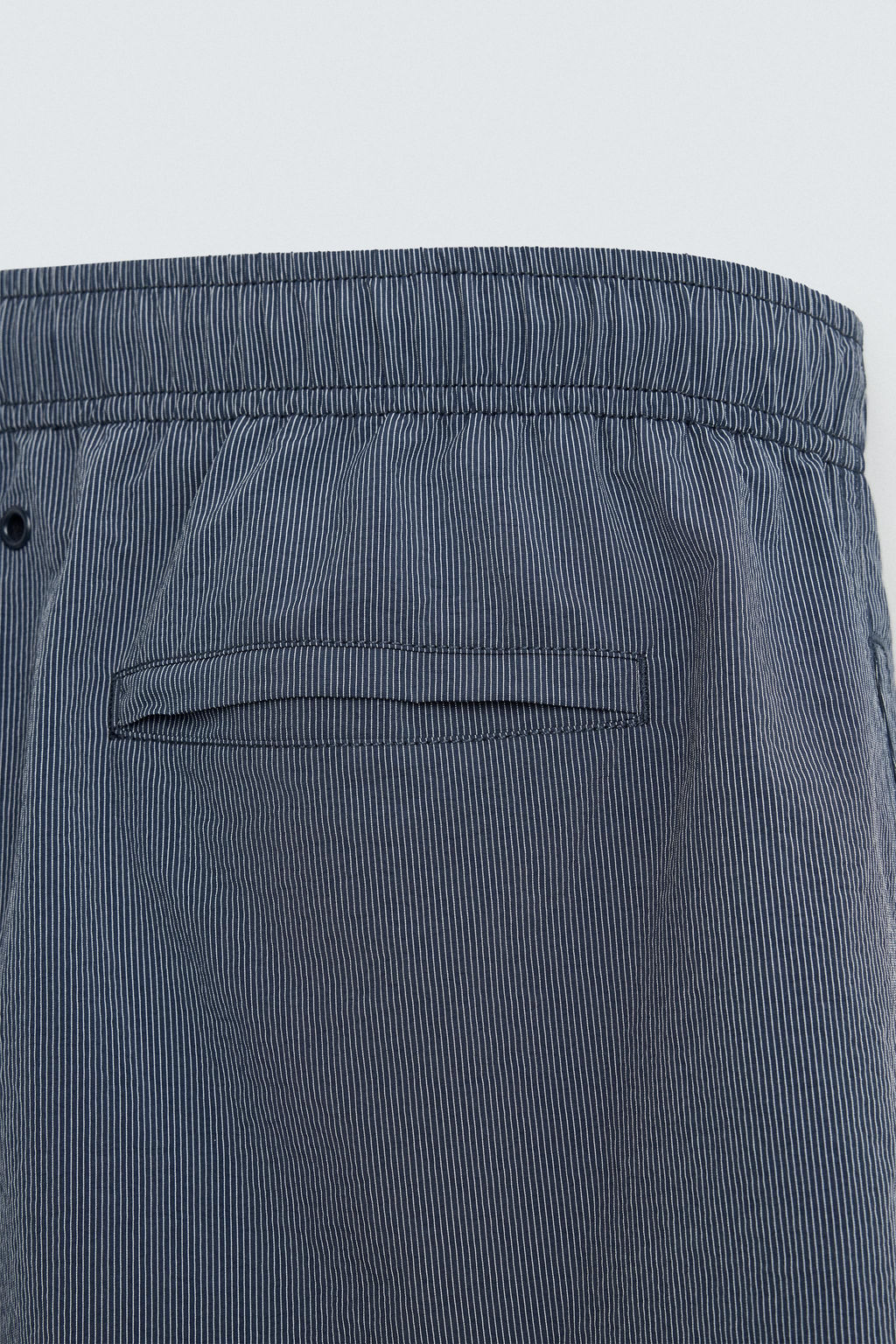 STRIPED MID-LENGTH SWIMMING TRUNKS - Zara фото 9