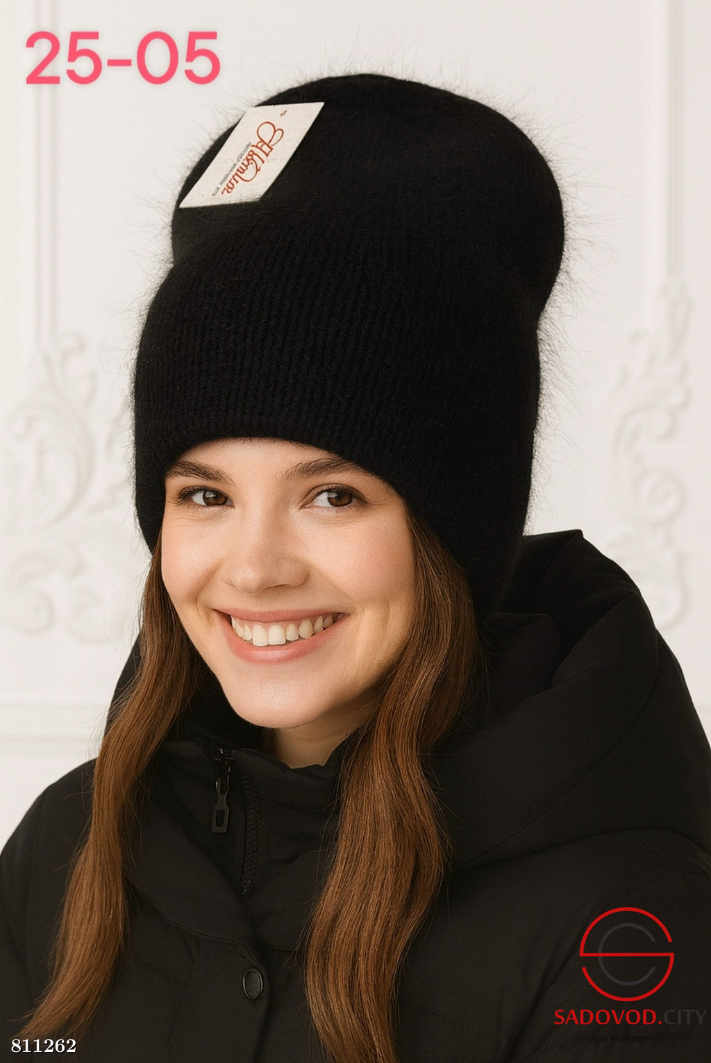 Шапка женская из ангоры - Bruno фото 7