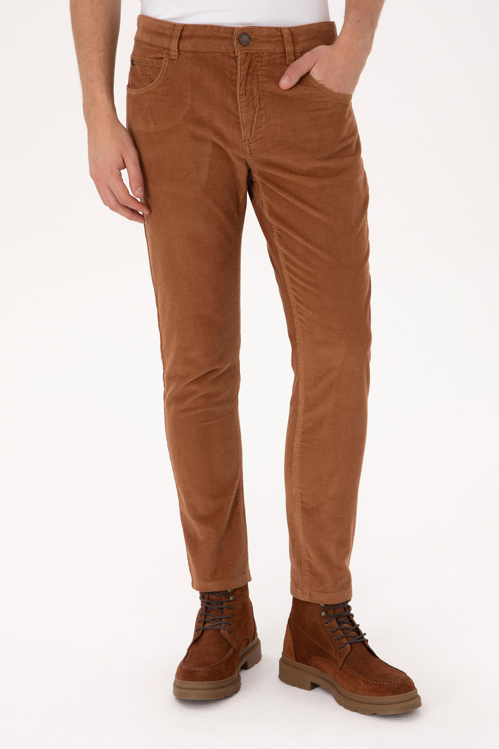 Erkek Camel Kanvas Pantolon - U.s. polo assn фото 8
