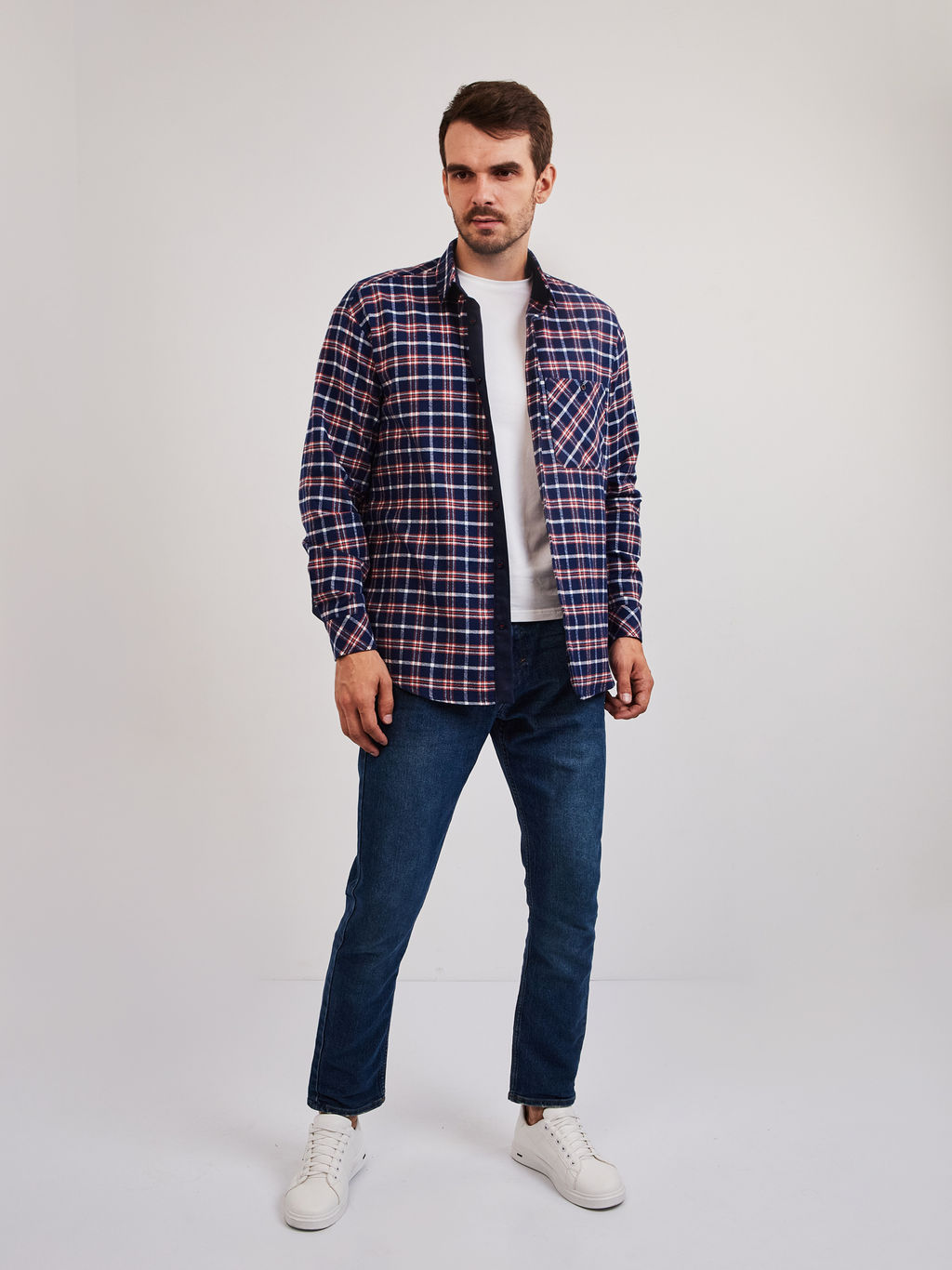 Сорочка мужская длинный рукав GREG S265/211/8917/P/1p  фото 4