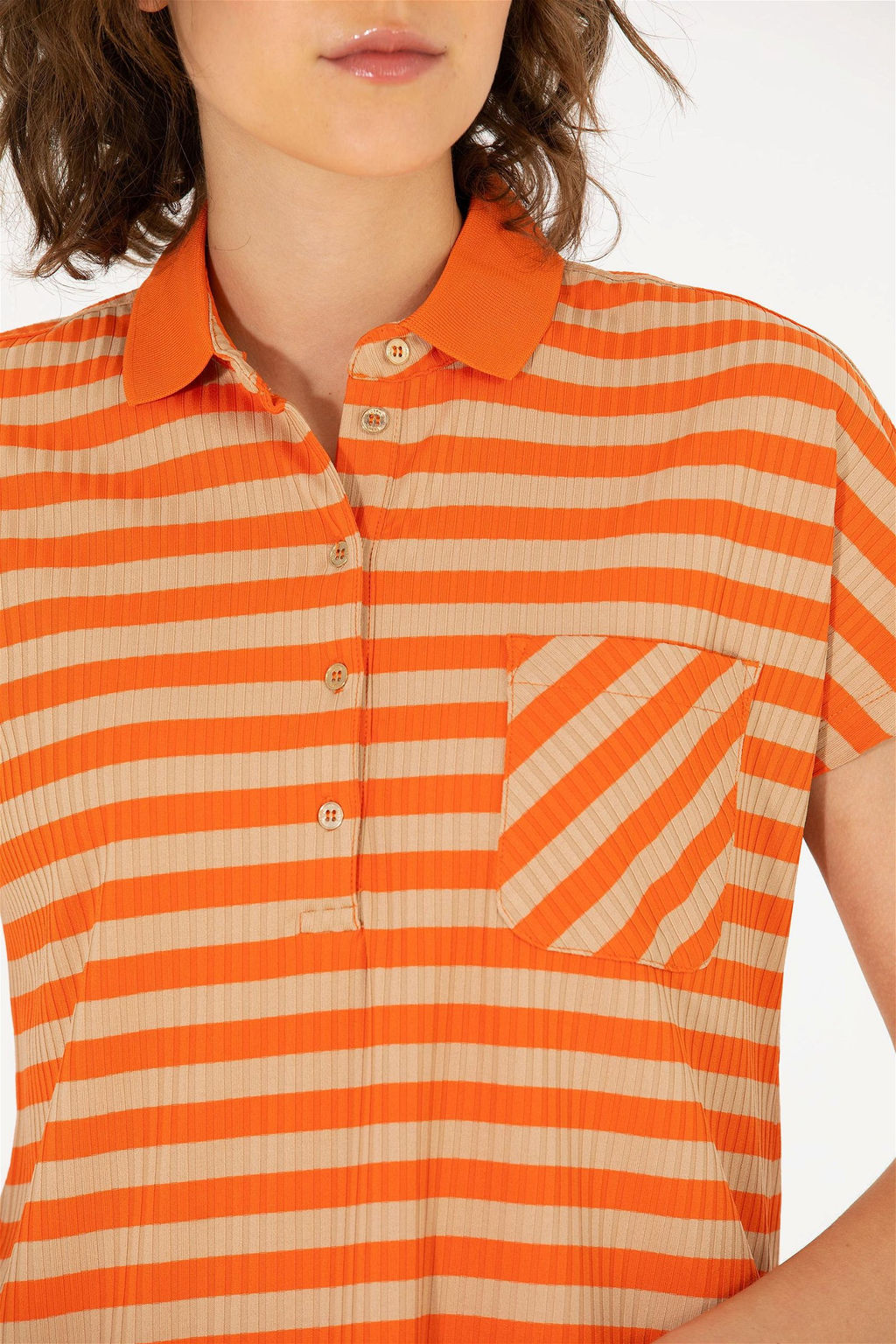 U. S. Polo Assn Женская футболка с воротником-поло Brick - U.s. polo assn фото 14