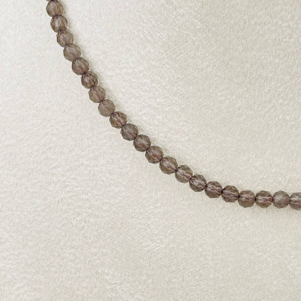 Колье из Раухтопаза 40 см +