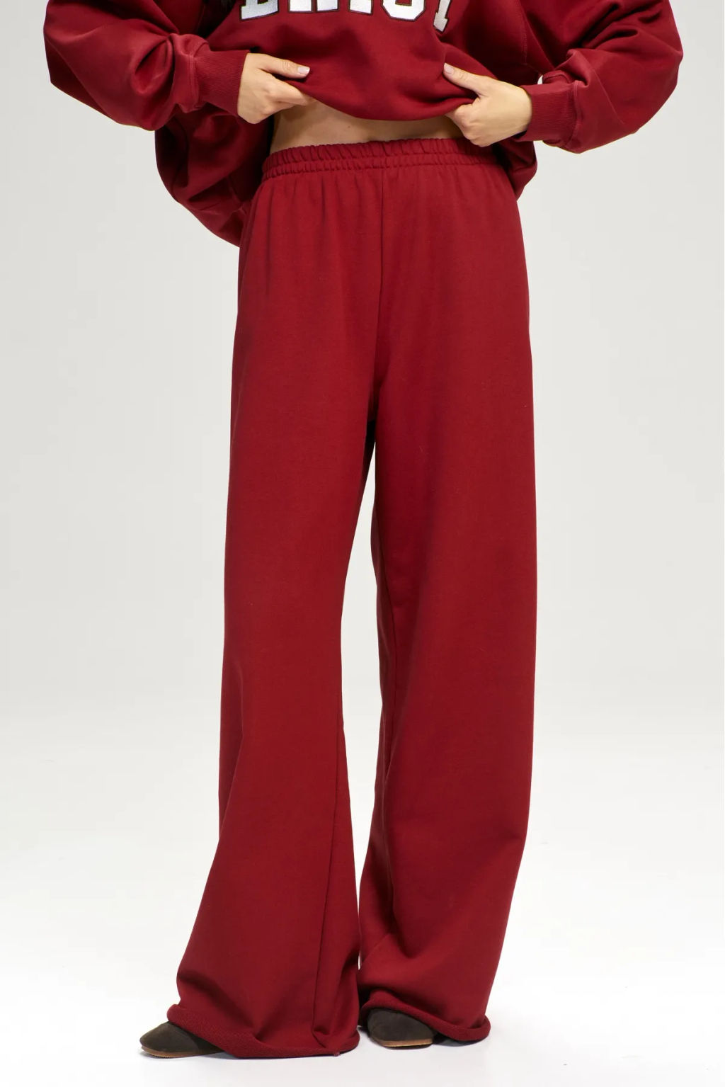 Брюки-трубы Wine