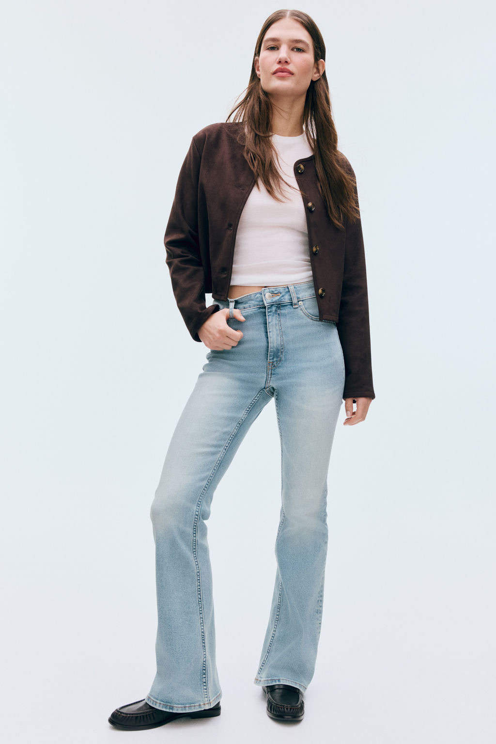 Flared High Jeans - H&m фото 7