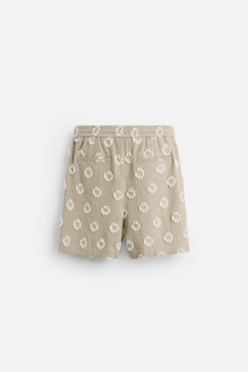 JACQUARD TEXTURED BERMUDA SHORTS - Zara фото 14