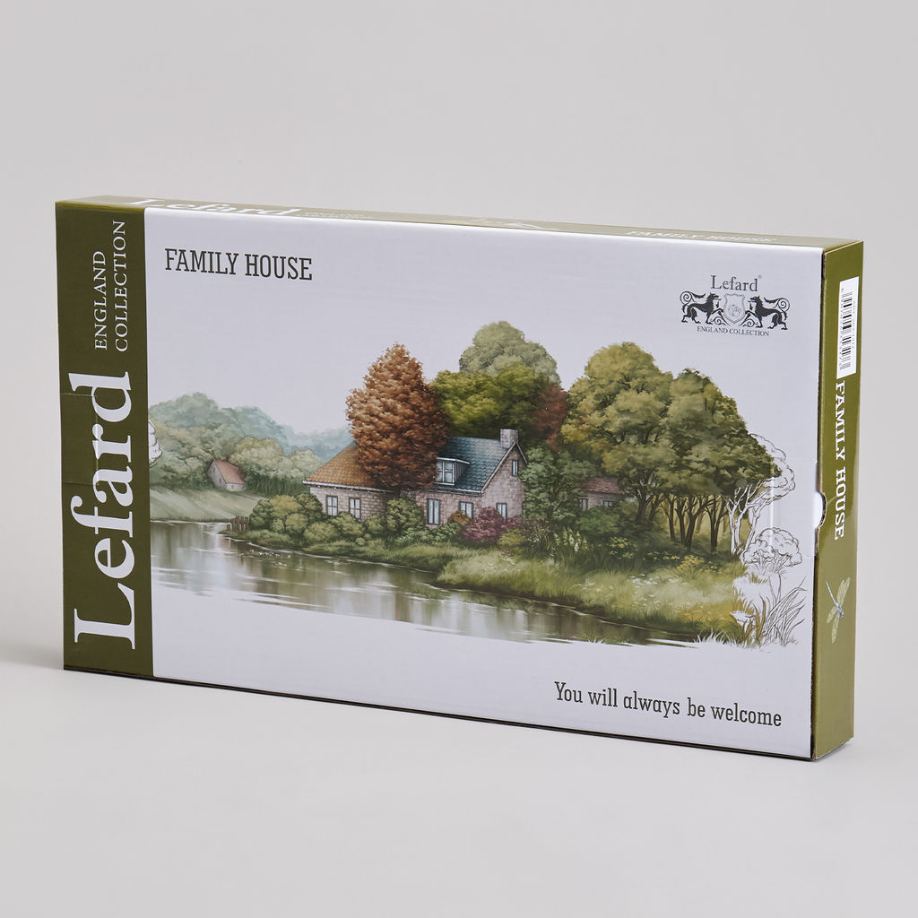 БЛЮДО С РУЧКАМИ LEFARD FAMILY HOUSE ПРЯМОУГ. 35,5*20*4 СМ фото 10