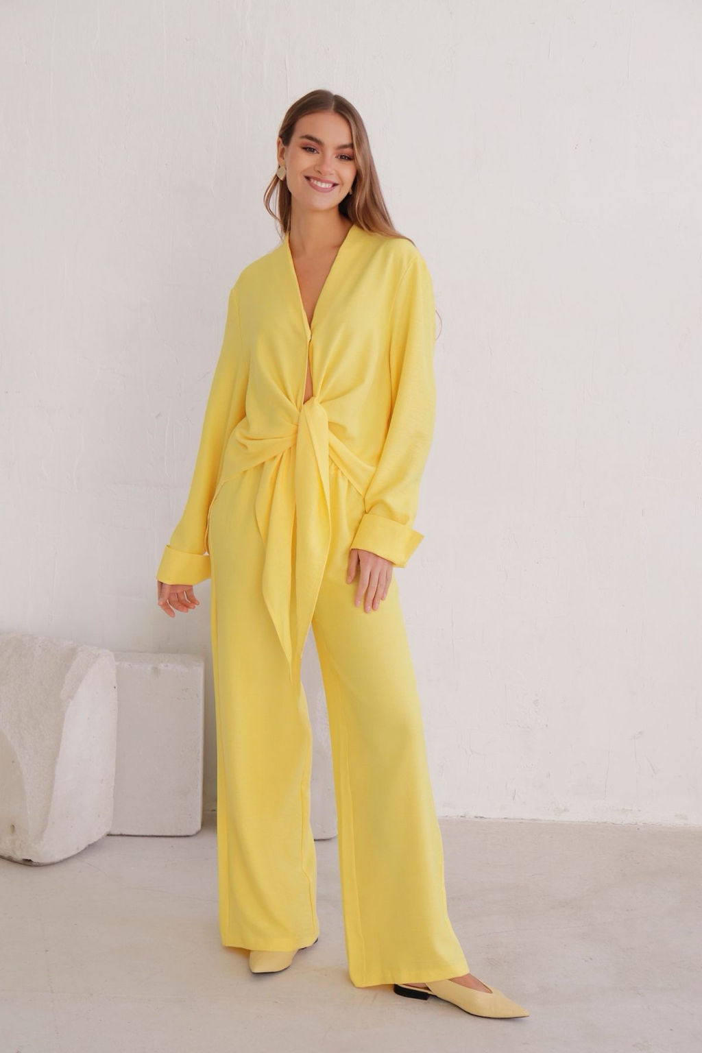 10518 Костюм с завязками лимонный - Martichelli фото 5