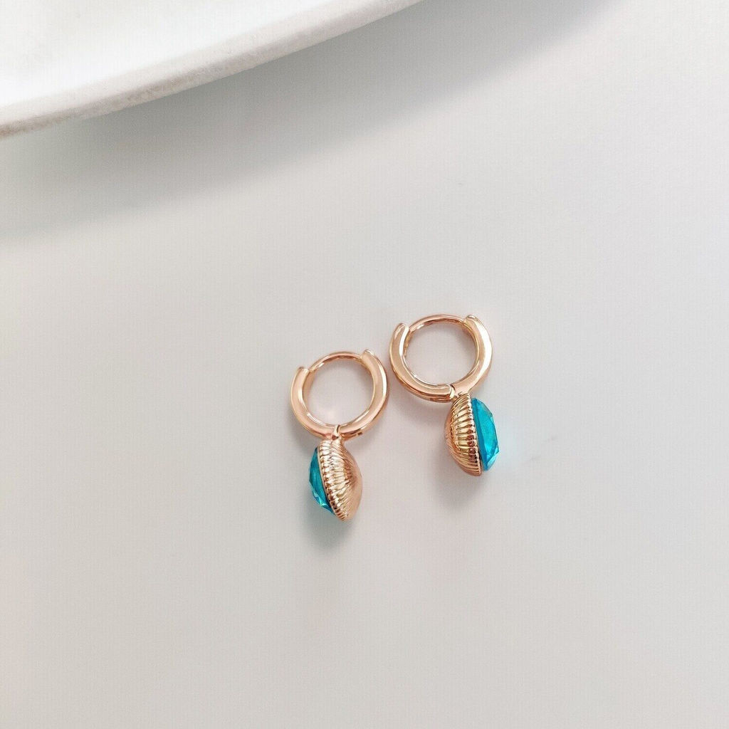 Серьги с кристаллами Swarovski