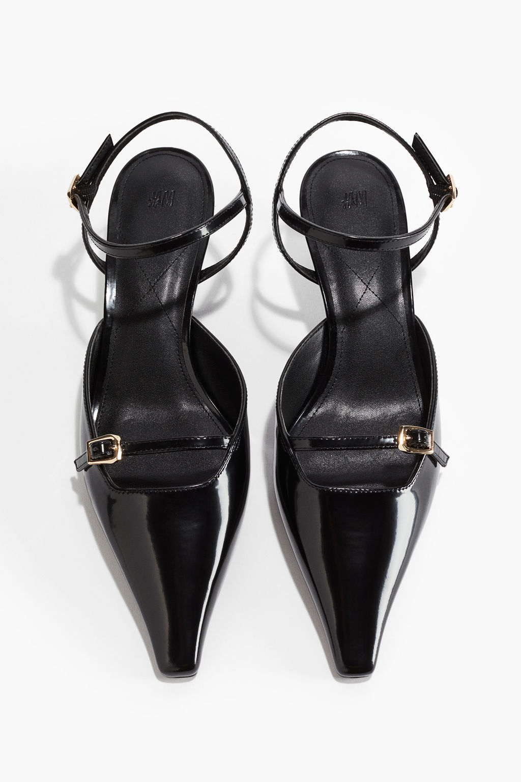 Sandalias de tac?n con puntera fina - H&m фото 5
