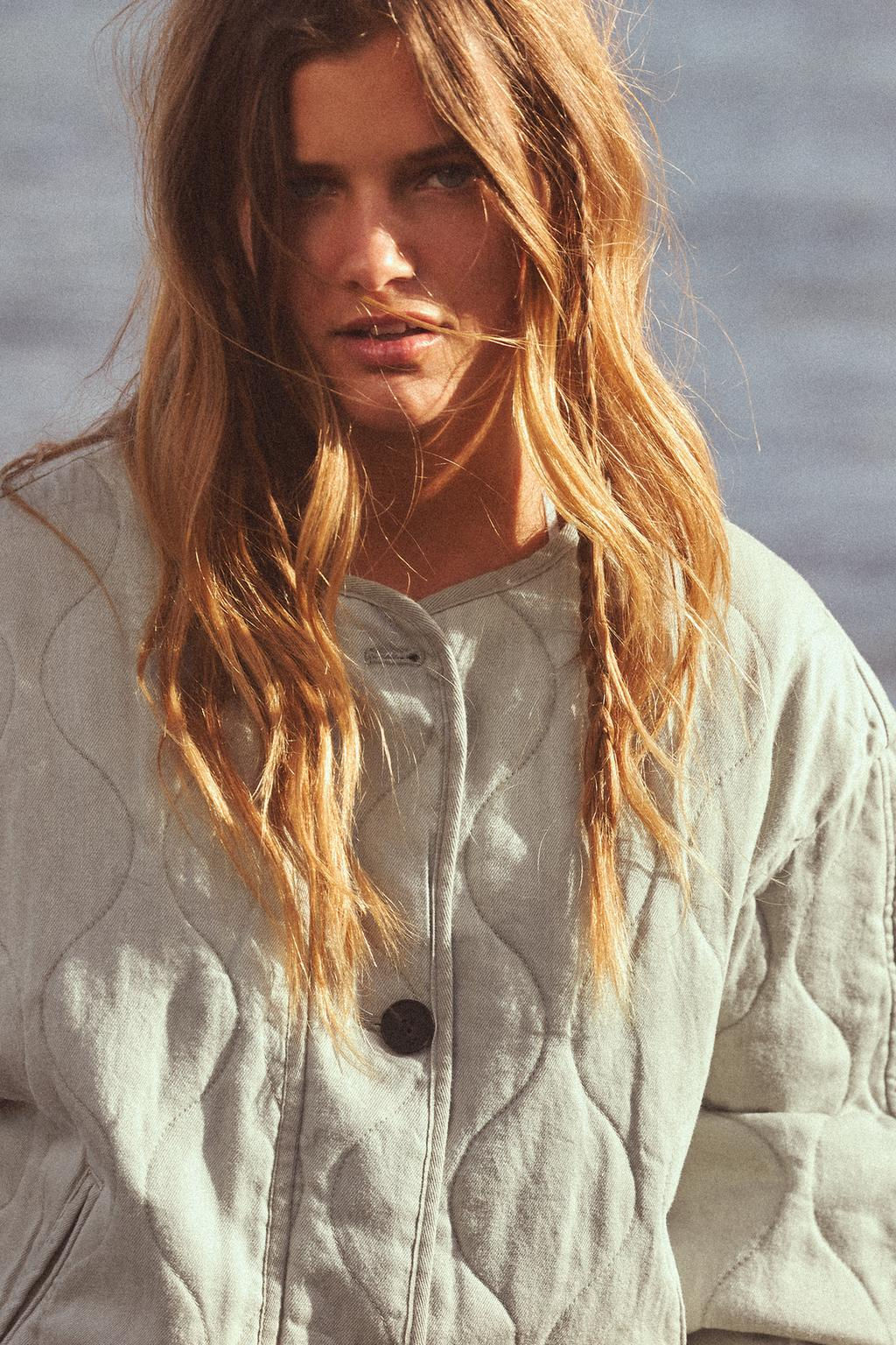 WASHED-EFFECT PADDED JACKET - Zara фото 2