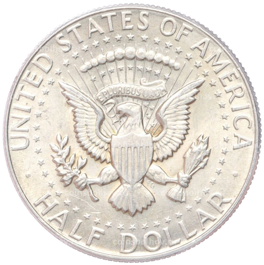 1/2 доллара (50 центов) 1968 года D США