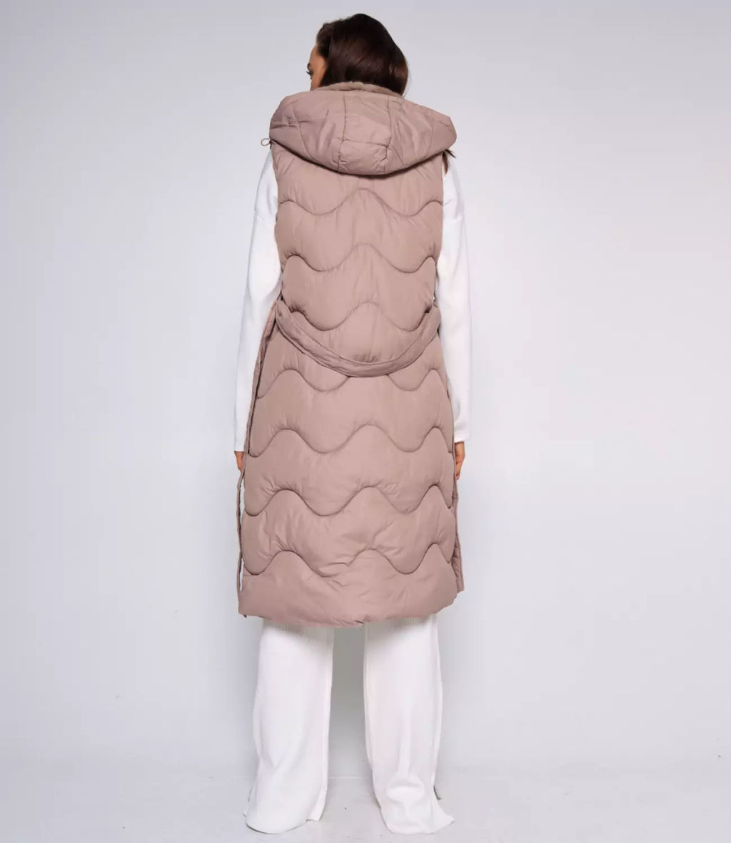 Жилет #КТ01 (10), бежевый