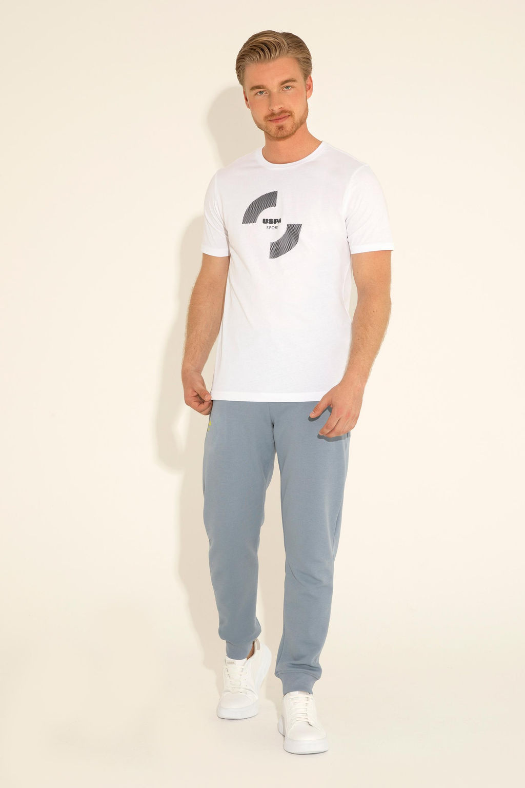 Мужская белая футболка - U.s. polo assn фото 12