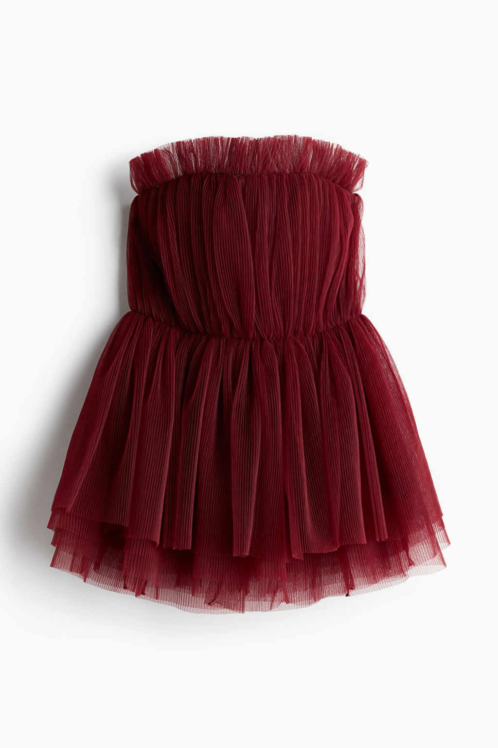 Top bandeau en tul plisado - H&m фото 9