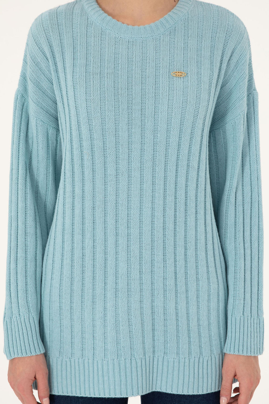 Женский водно-зеленый свитер Неожиданная скидка в корзине - U.s. polo assn фото 6