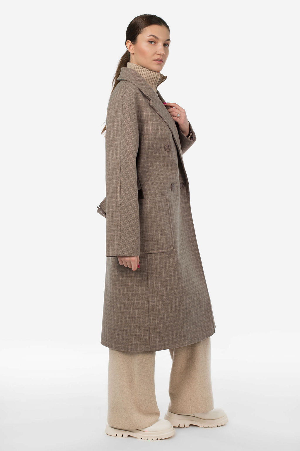 Пальто женское демисезонное - El podio фото 4