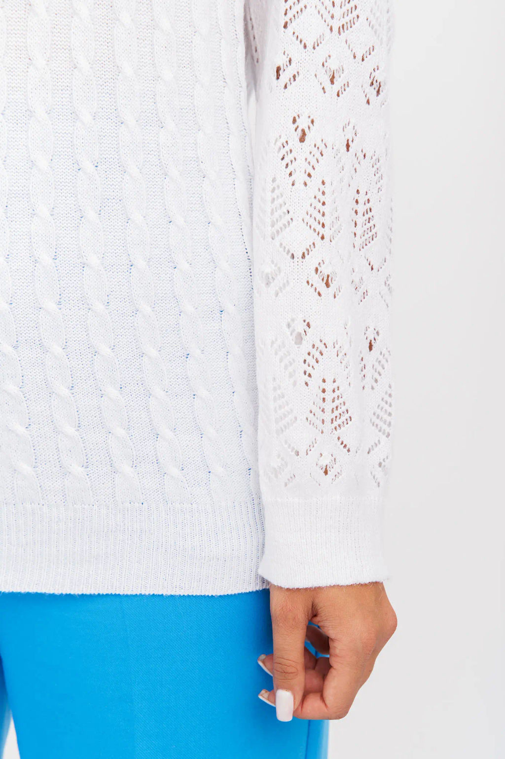 ЗЛАТА Джемпер Л 1288/белый