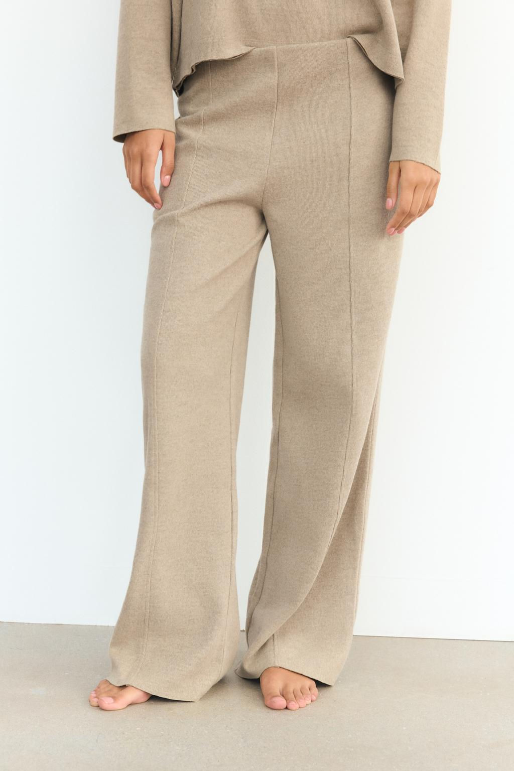 STRAIGHT SOFT TROUSERS - Zara фото 11
