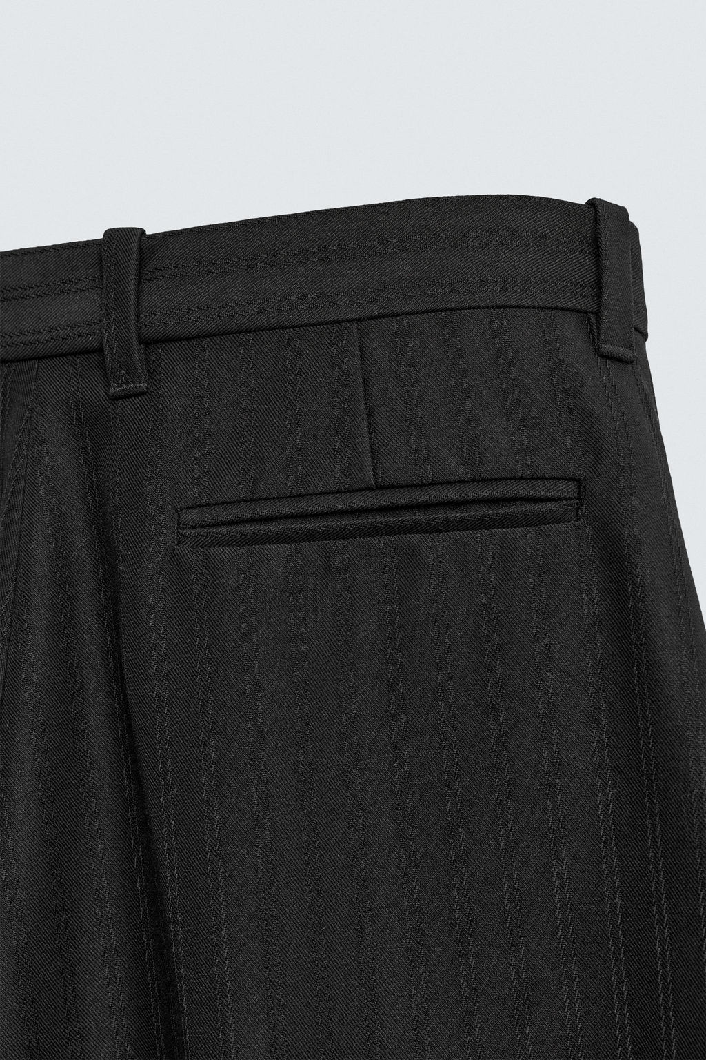 LIMITED EDITION CURVED FIT SUIT TROUSERS - Zara фото 10