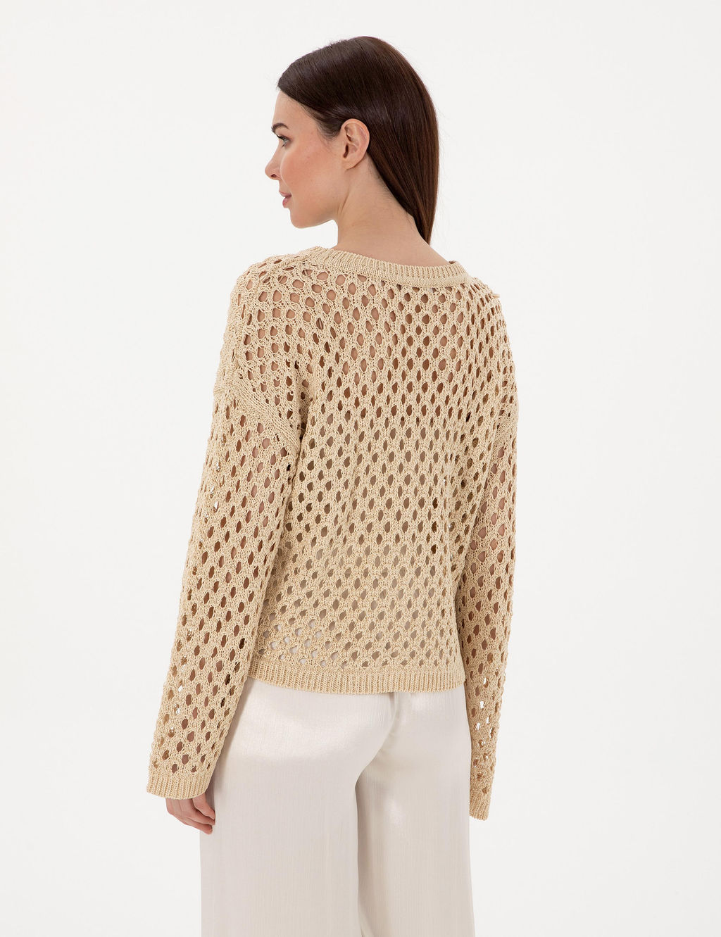 Bej Oversize Kazak - Pierre cardin фото 5