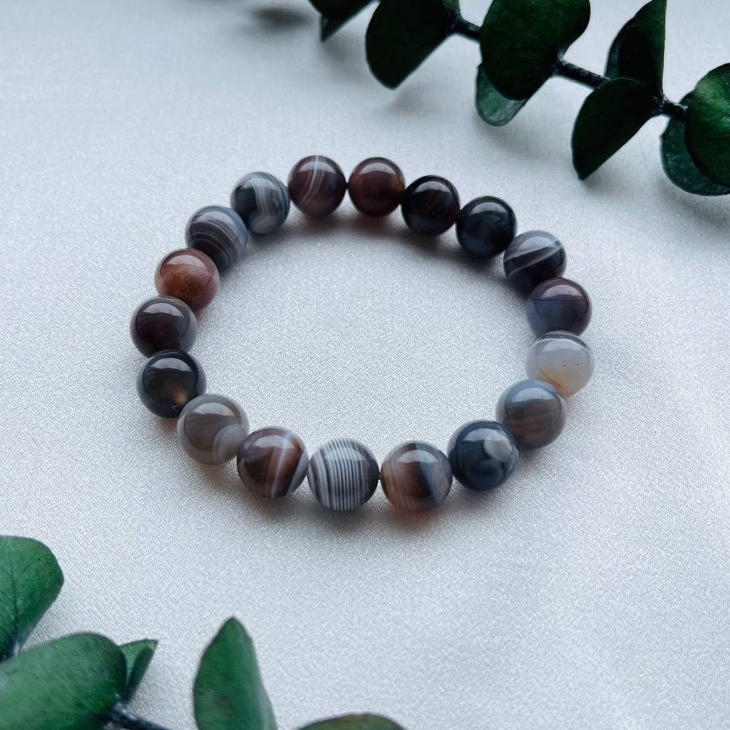 Браслет из Агата бразильского 17 см - Радуга самоцветов фото 5