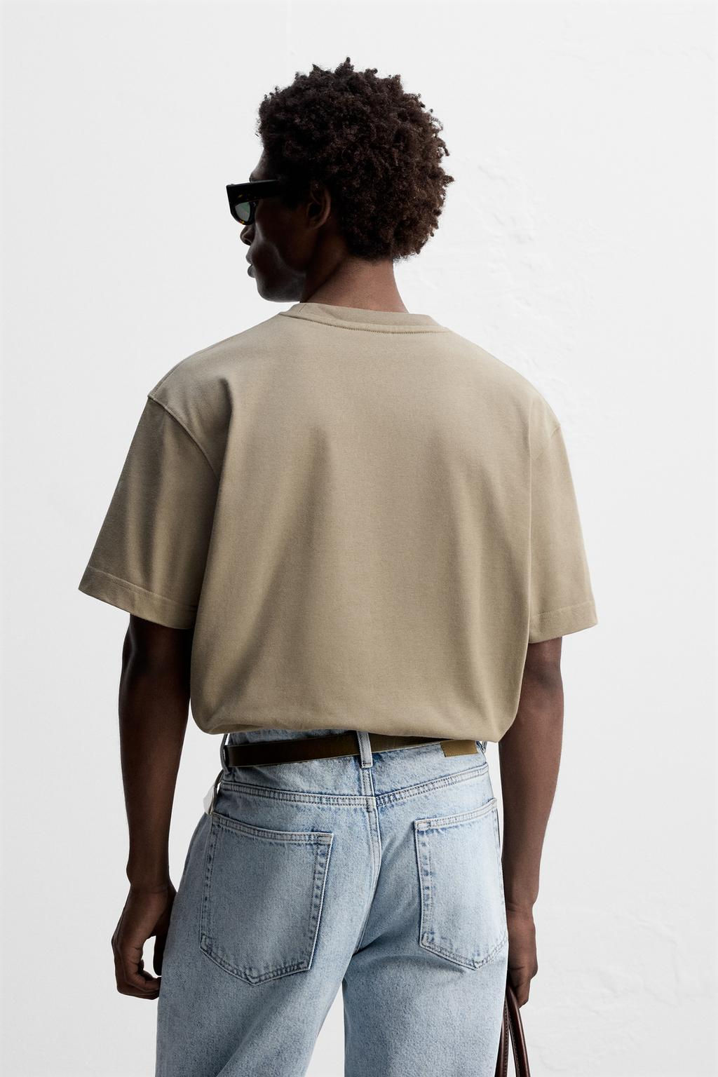 EXTRA HEAVYWEIGHT T-SHIRT - Zara фото 23