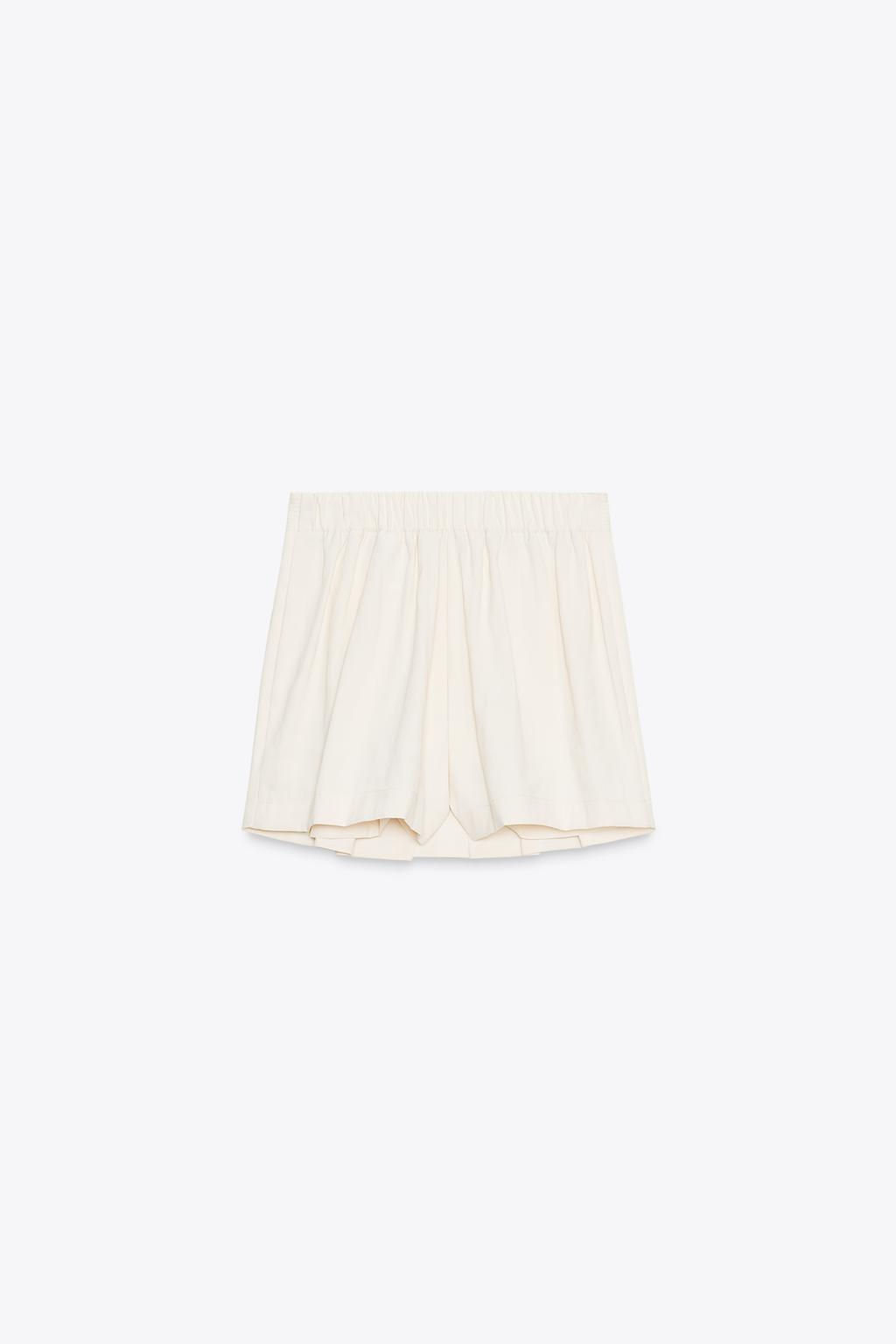 MINI BOX PLEAT SKORT - Zara фото 7
