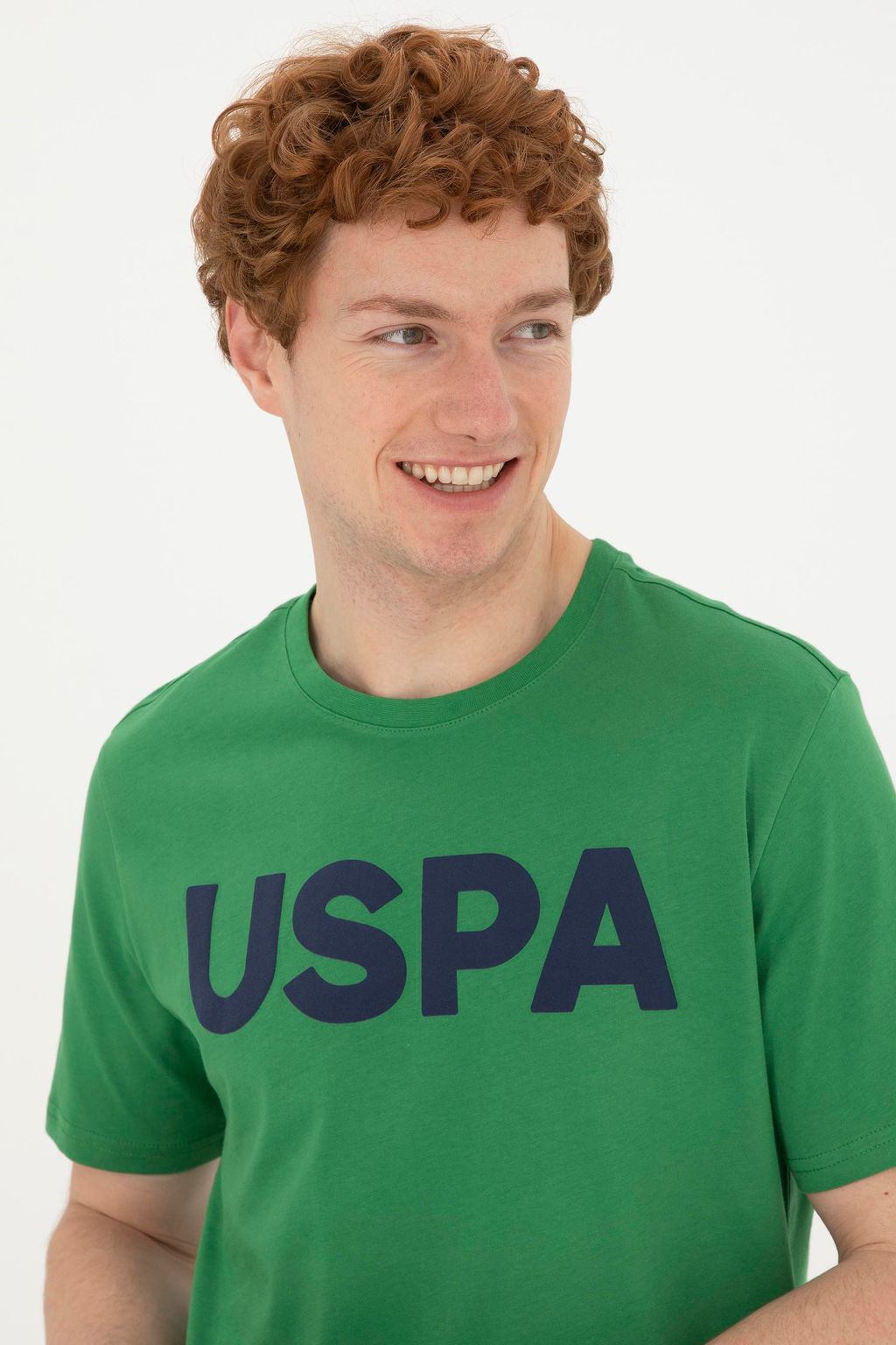 Мужская зеленая базовая футболка Неожиданная скидка в корзине - U.s. polo assn фото 2