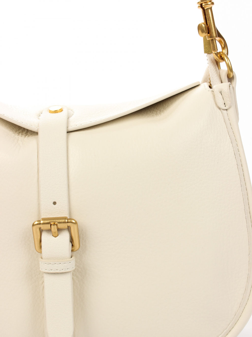 LACCOMA сумка АМ2400-молочный натуральная кожа хлопок