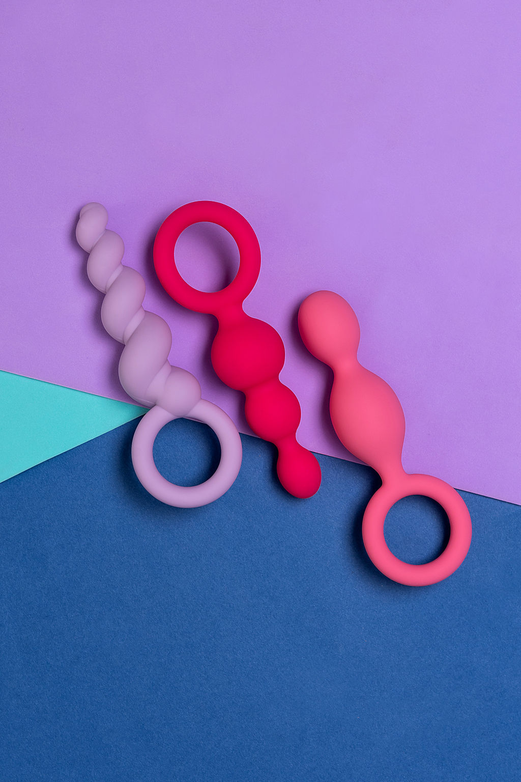 Набор анальных плагов Satisfyer, силикон, ассорти, 13,5 см.  фото 19