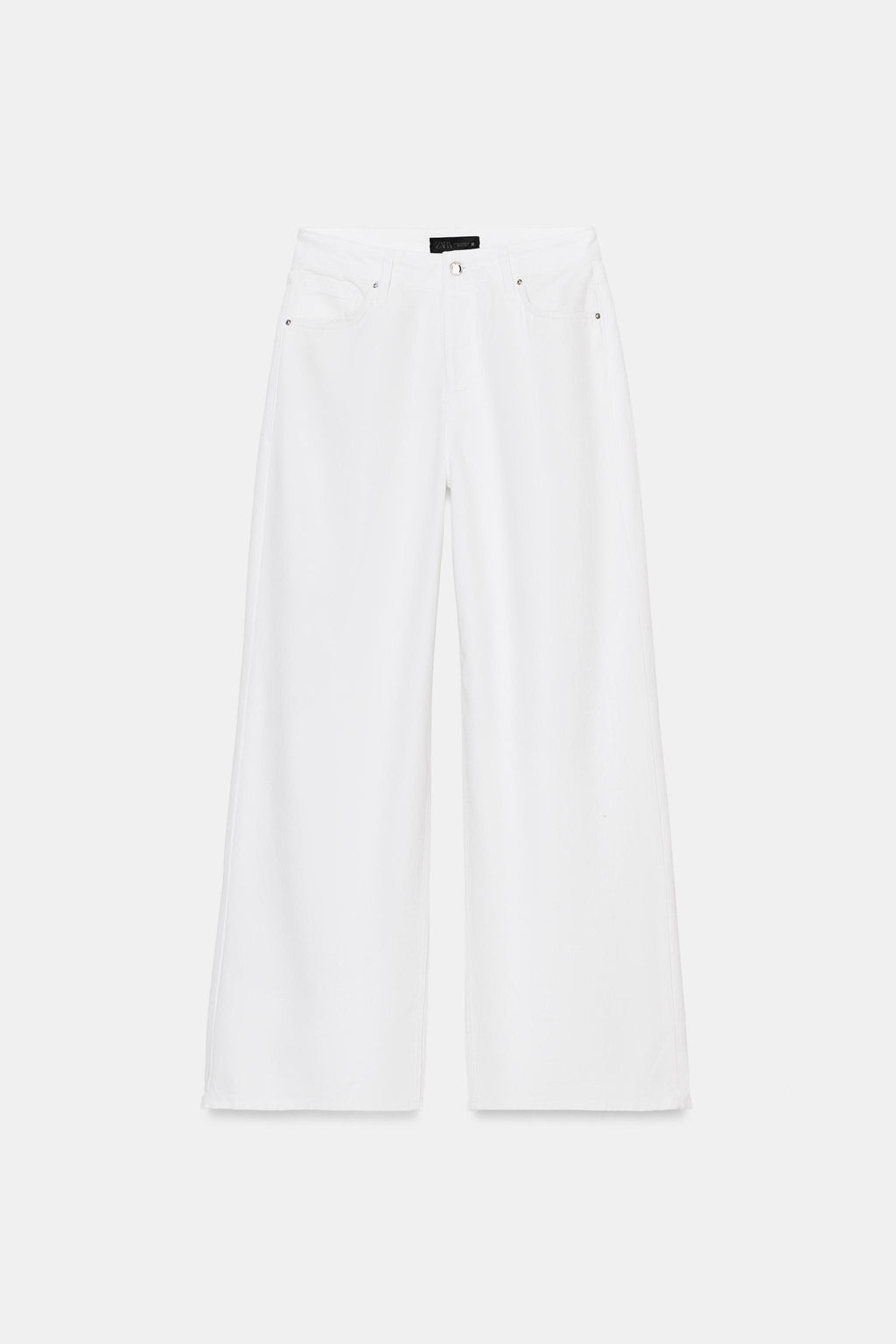 Z1975 LOOSE WIDE-LEG MID-WAIST JEANS - Zara фото 6