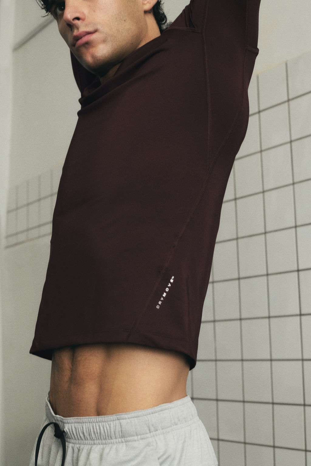 Camiseta de deporte con DryMove Compression Fit - H&m фото 6