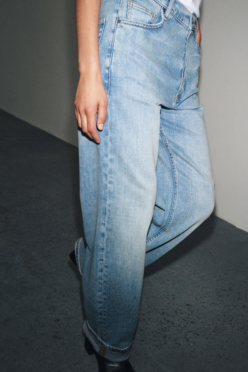 ZW COLLECTION BAGGY LOW-RISE JEANS - Zara фото 2