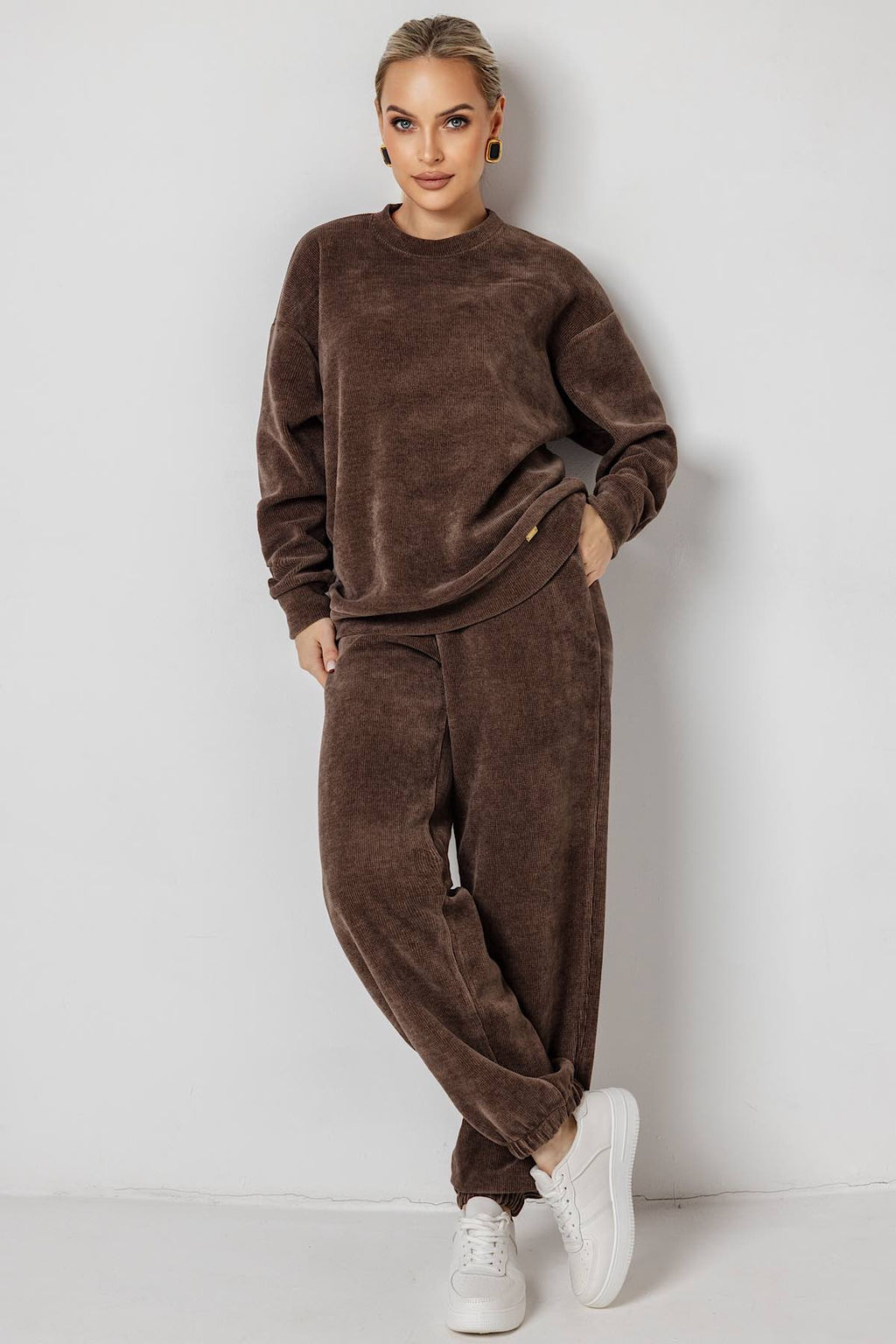 Брюки женские 194В/10/Коричневый