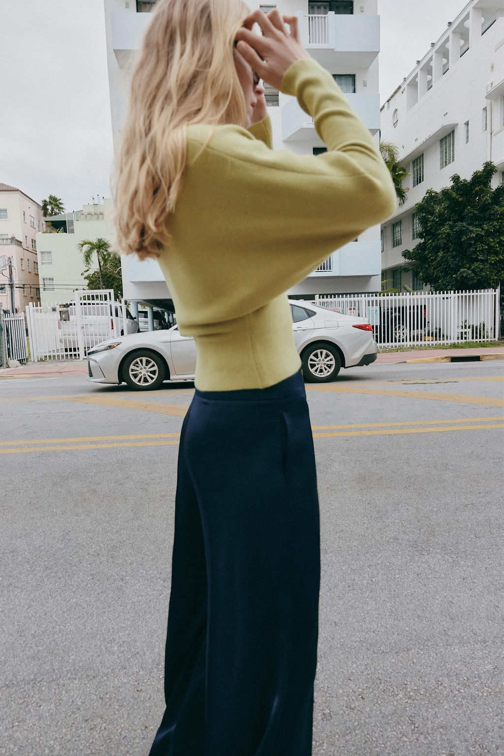 V-NECK KNIT JUMPER - Zara фото 6