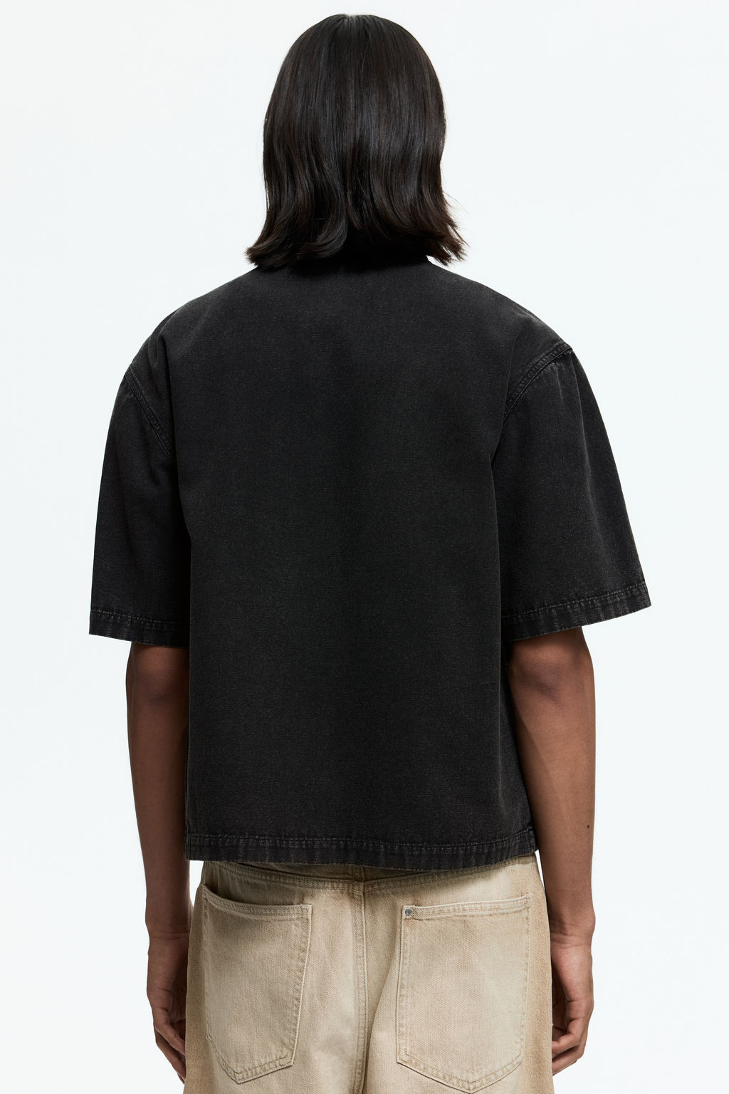 Camisa en lona de algod?n Relaxed Fit - H&m фото 5