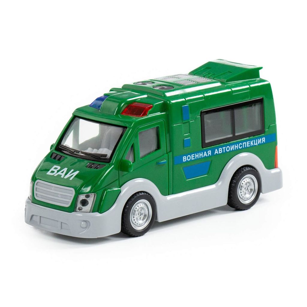 ВАИ, автомобиль инерционный (со светом и звуком) (в коробке) - Полесье фото 6