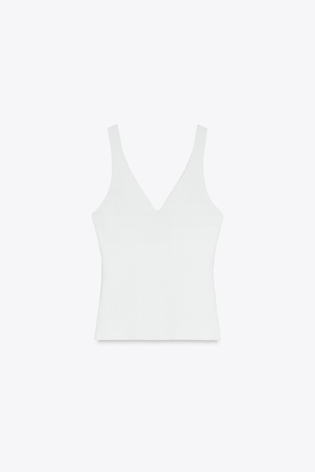 RIB KNIT TOP - Zara фото 3