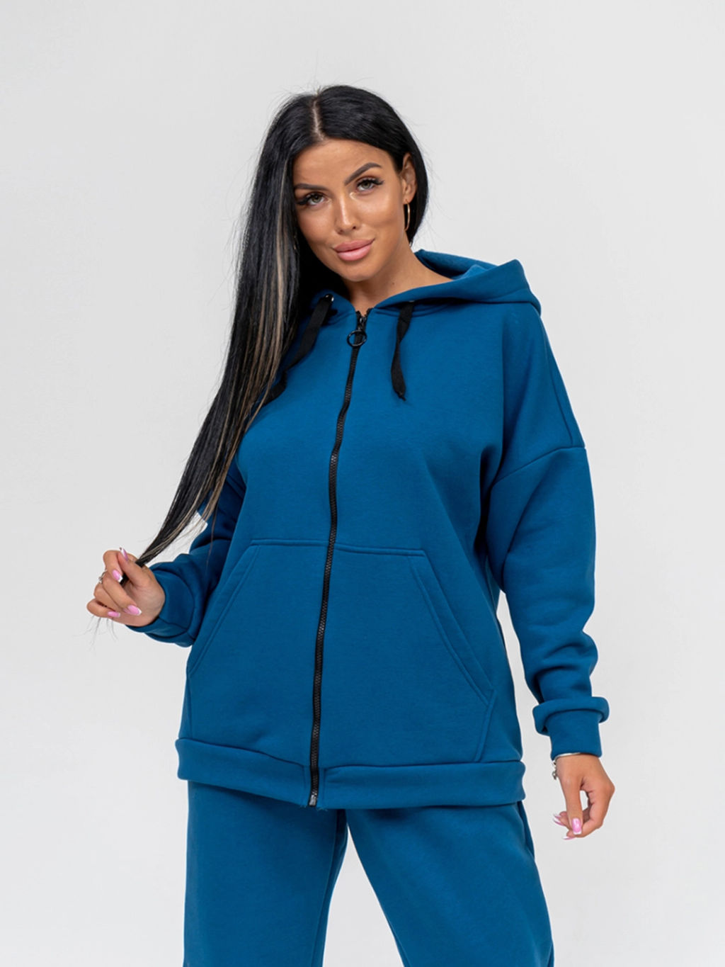 Костюм женский, цвет синий