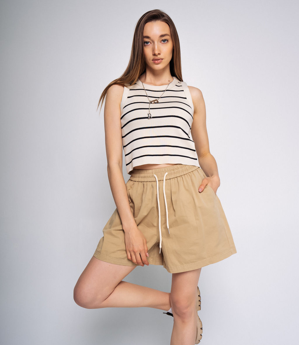 Шорты #КТ6801 (5), бежевый